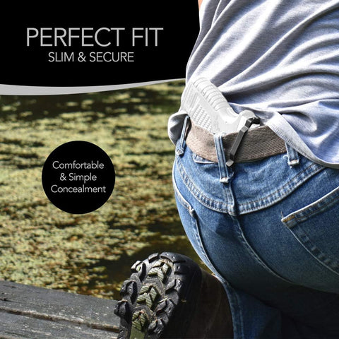 ClipDraw Gun Clip, Low Profile Slim Concealed Carry Easy Install American Made