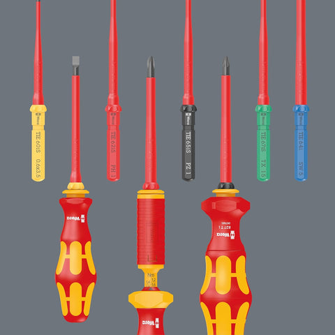 Wera 05006611001 KRAFTFORM KOMPAKT VDE 17 UNIVERSAL 1 TOOL FINDER, 17 PIECES