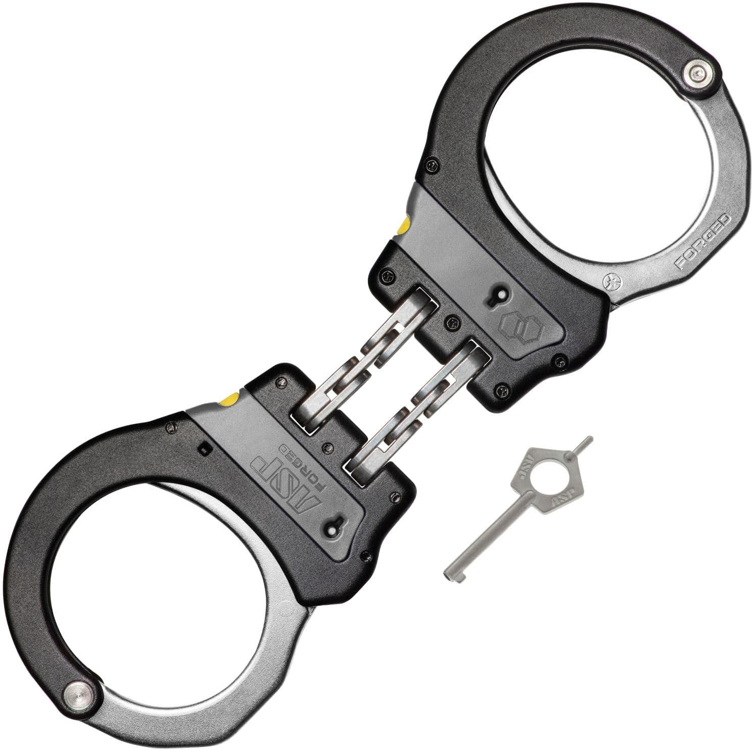 ASP Identifier Keyless Double-Lock Plus Cuffs, Chain, Forged Aluminum Frame