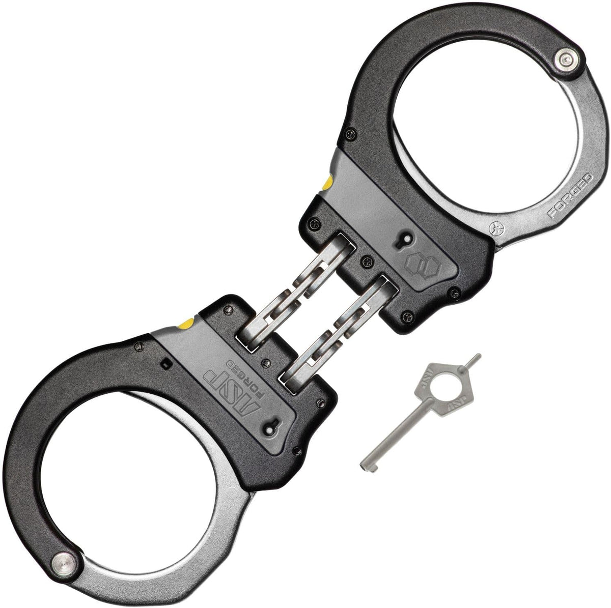 ASP Identifier Keyless Double-Lock Plus Cuffs, Chain, Forged Aluminum Frame
