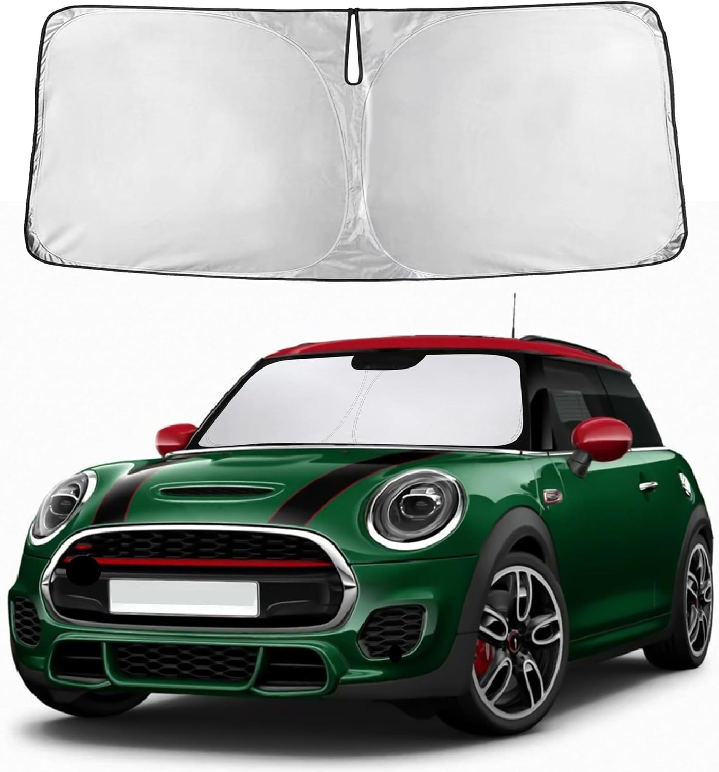 EcoNour Windshield Sunshade Compatible for Mini Cooper F55 2014-2023 2024