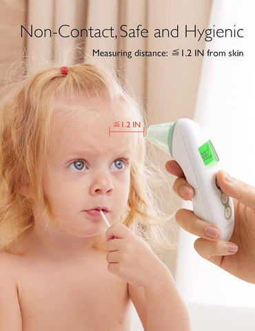 MomcozyThermometer for Adults and Kids, Digital Thermometer,Non-Contact |