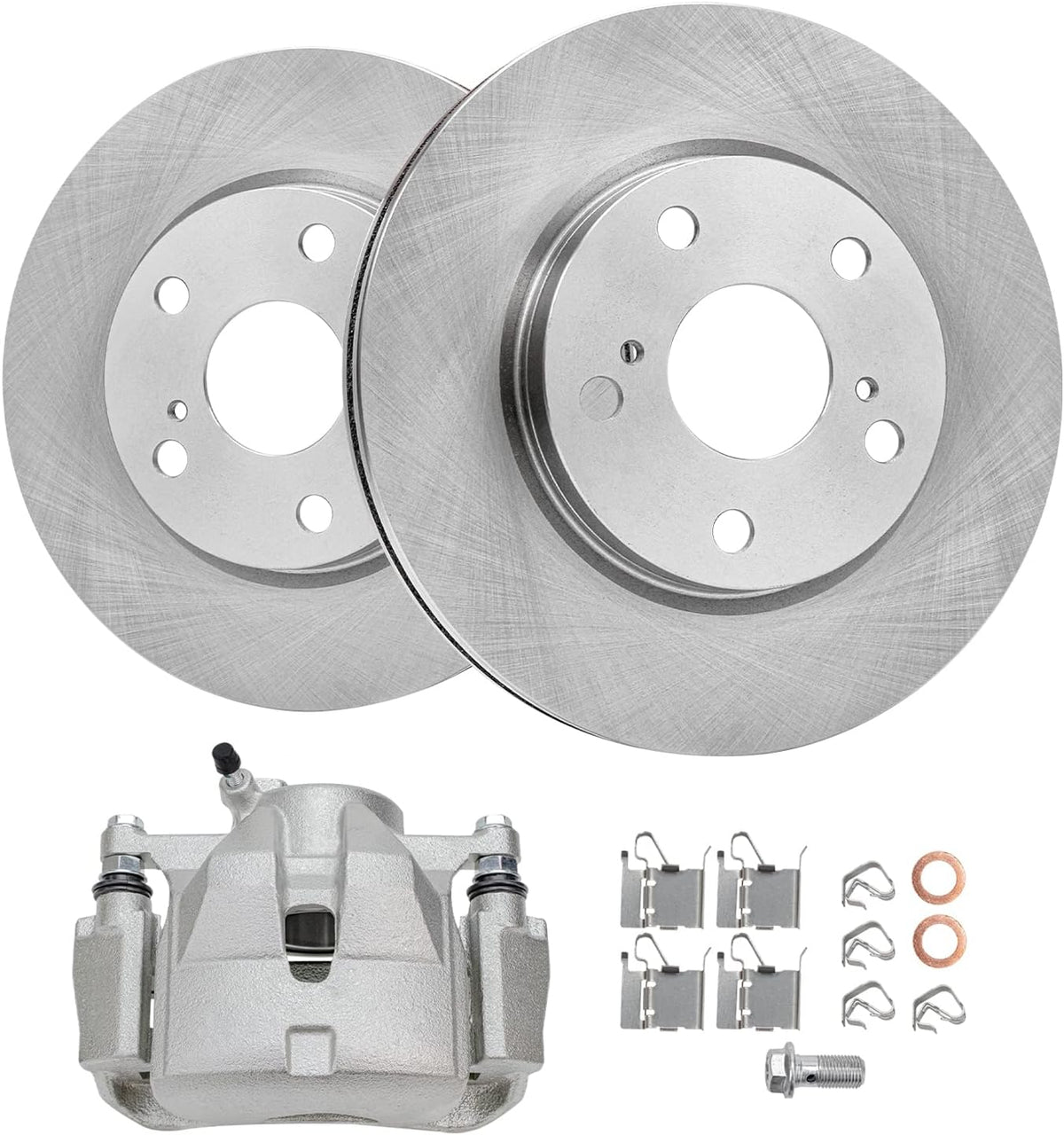 Detroit Axle - Front Brake Kit for Toyota RAV4 Prius V Lexus HS250h