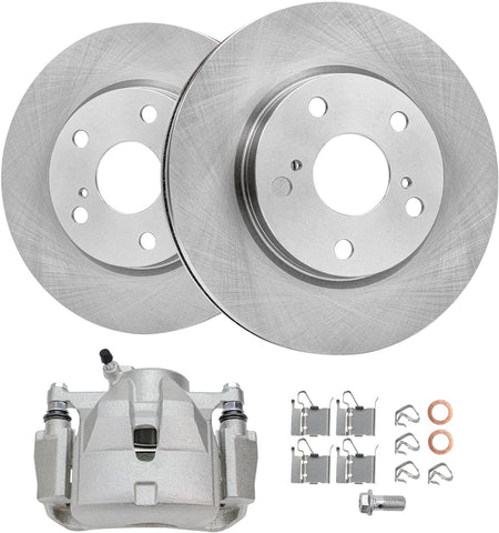 Detroit Axle - Front Brake Kit for Toyota RAV4 Prius V Lexus HS250h