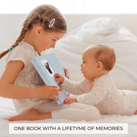 Keepsake Baby Memory Book for Boys and Girls - First 5 Year Baby Book