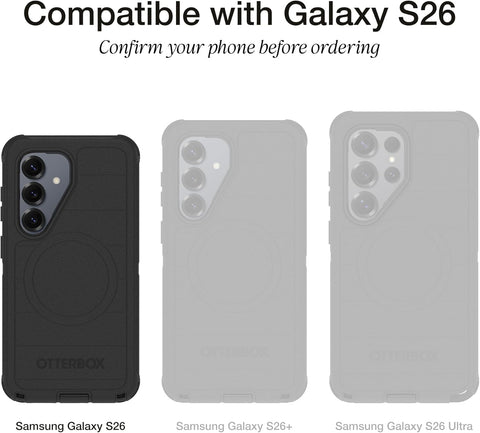 OtterBox Samsung Galaxy S26 Commuter Series Case - Black