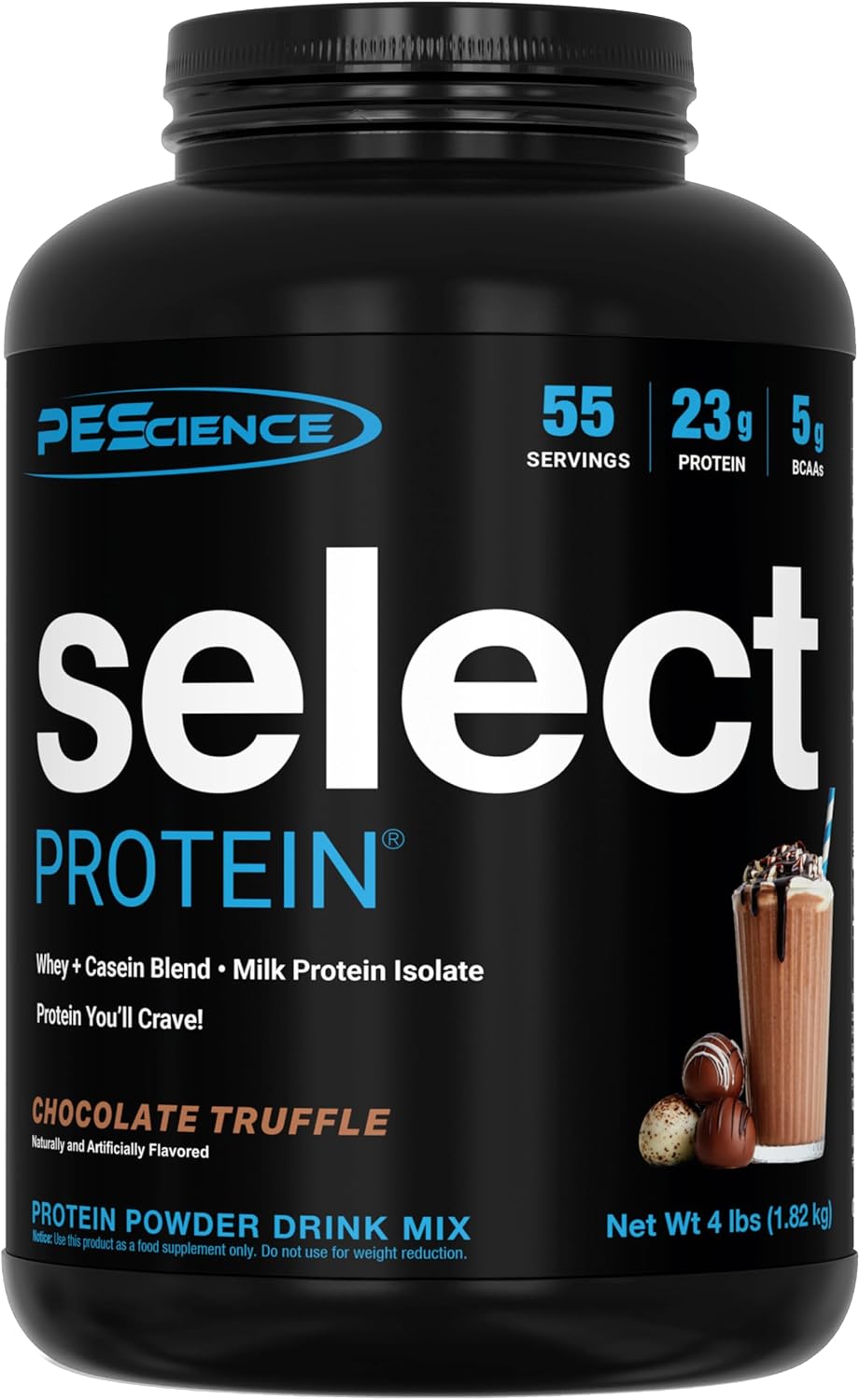 PEScience Select Protein Powder, Chocolate Truffle, 55 Servings