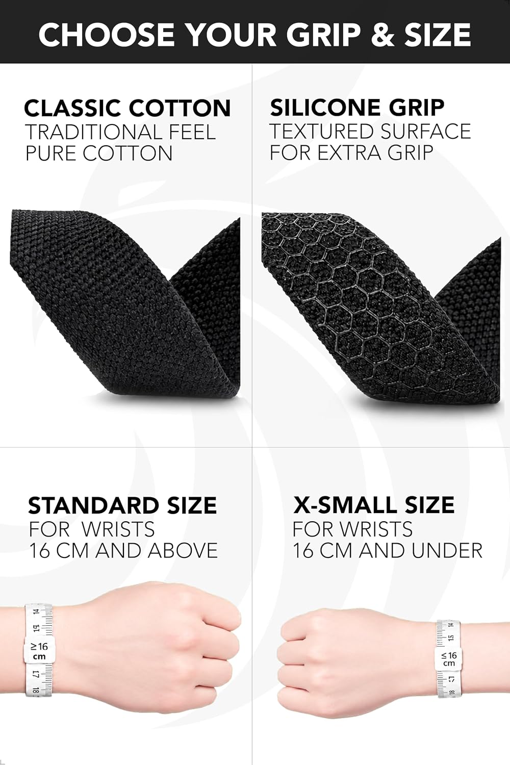 Fitgriff® Lifting Wrist Straps for Weightlifting, Gym, Deadlift, Workout (Made of Premium Cotton & Padded) - Men & Women