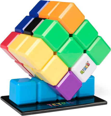 Rubik's Cube Tetris Edition 3x3 Cube Shapeshifting Puzzle Game Brain Teaser