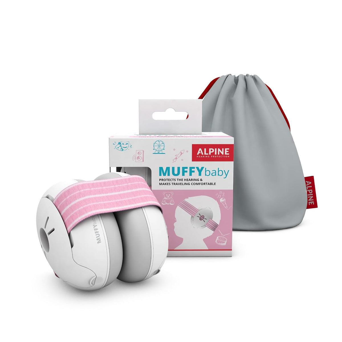 Alpine Muffy Baby Ear Muffs Noise Protection | Toddler Ear Protection