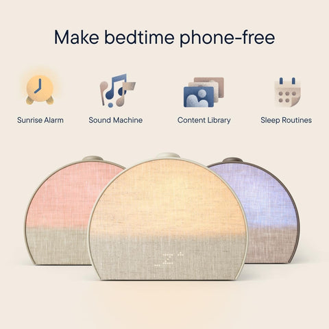 Hatch Restore 3 Sunrise Alarm Clock & Sound Machine, Smart Light (Putty)