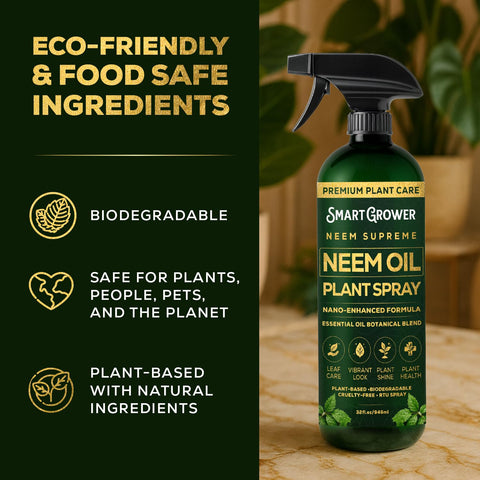 Neem Oil Spray for Plants Botanical Blend, with Natural Essential Oil, 32oz
