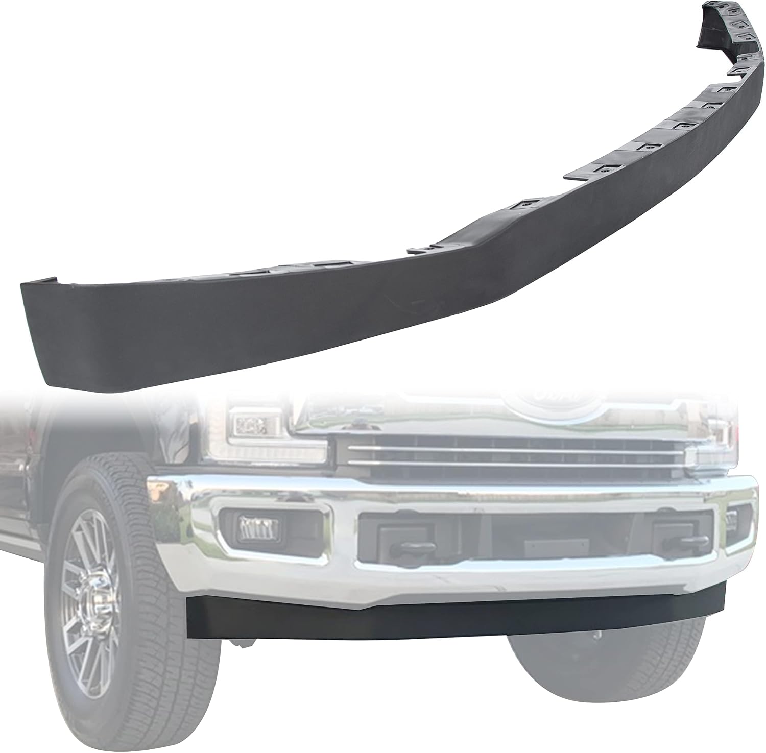 ECOTRIC Front Lower Valance Compatible with 2017-2019 F250 F350 F450 2WD