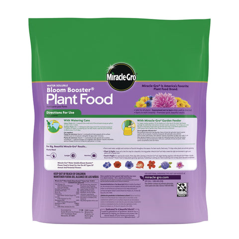 Miracle-Gro Water Soluble Bloom Booster Flower Food, 5.5 lb.