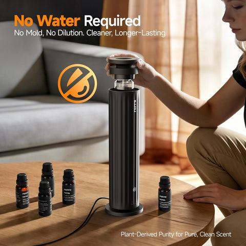 FEPPO Waterless Diffuser - Diffuser for Home Hotel Office Spa Large Room