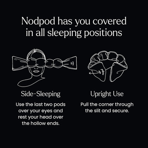 nodpod Patented Gentle Pressure Sleep Mask, Weighted Eye Mask