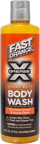 Fast Orange 22340 Fast Orange Grease X Mechanic's Laundry Detergent Liquid, 40 Fl. Oz. Stains, Soils & Odor Eliminator for Clothes, Heavy Duty Formula & Degreaser to Deep Clean Active Wear Clothing