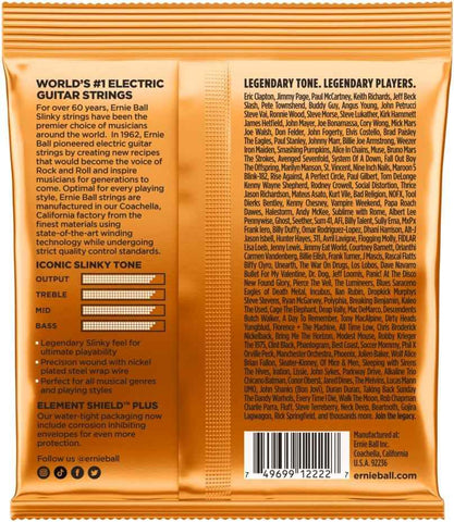 Ernie Ball Hybrid Slinky Nickel Wound Electric Guitar Strings, 9-46 Gauge (P02222)