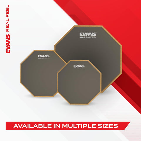 Evans RealFeel Apprentice Drum Practice Pad, 7 Inch