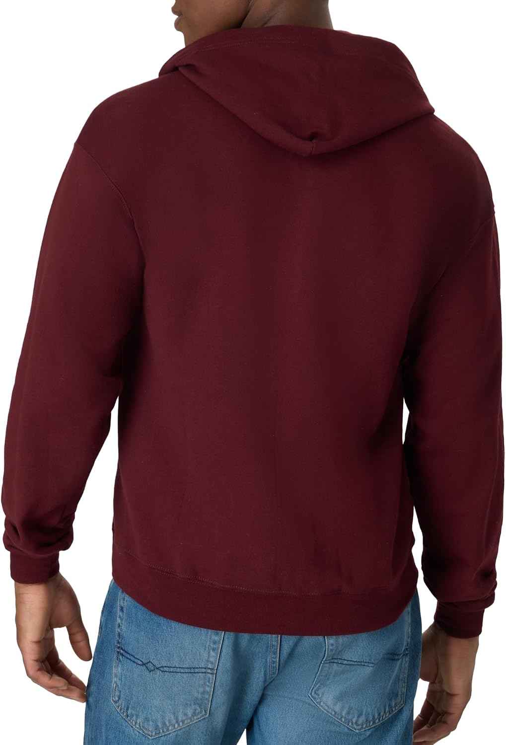 Hanes Men's Zip-up Hoodie, Ecosmart Fleece Full-zip Hoodie for Men, Hooded Sweatshirt