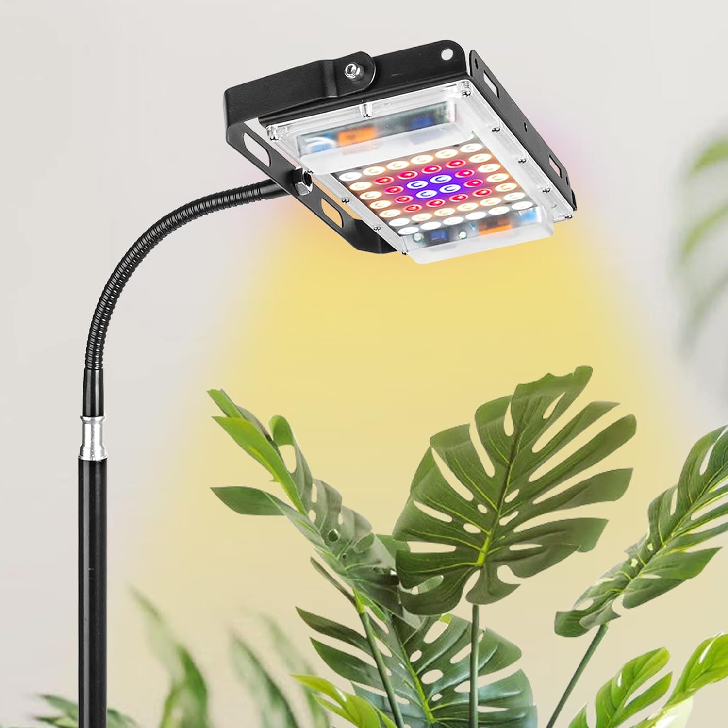 LBW Grow Light with Stand, Full Spectrum Grow Lights for Indoor Plants