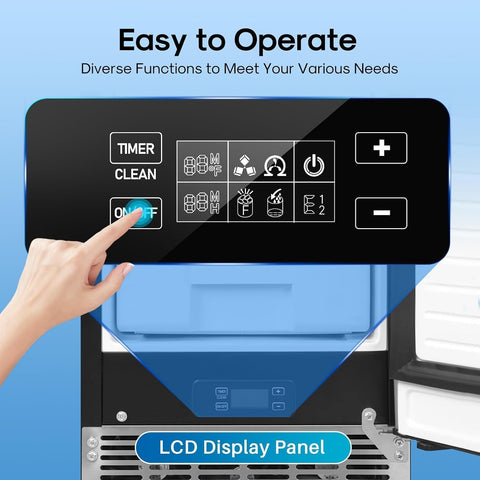 ICEPURE 15 inch Built-in Ice Maker with Drain Pump