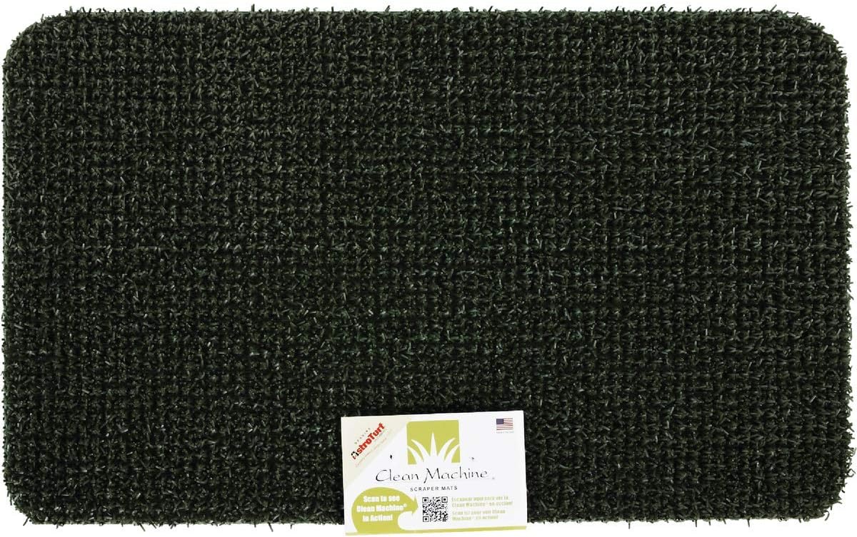 Clean Machine 10370953 Plus Scraper Door Mat, 17-1/2" X 29-1/2"