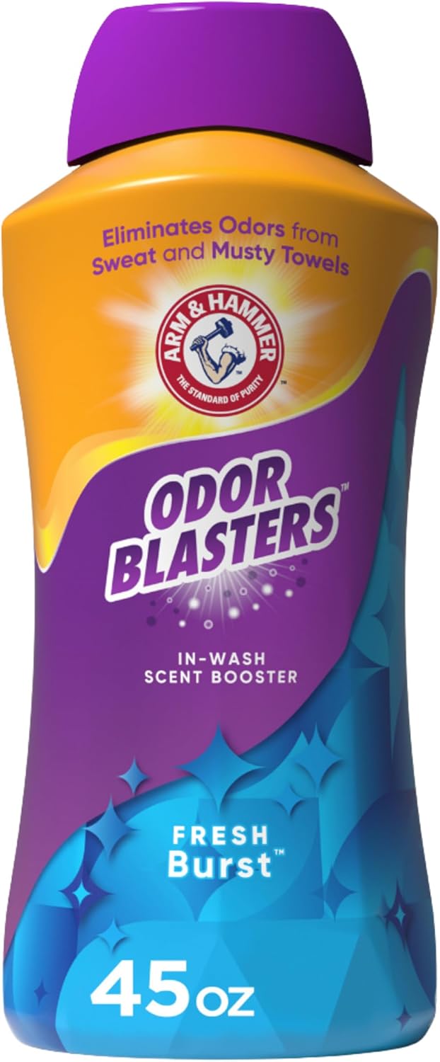 ARM & HAMMER Odor Blasters Laundry Scent Booster, Fresh Burst Scent 45 oz