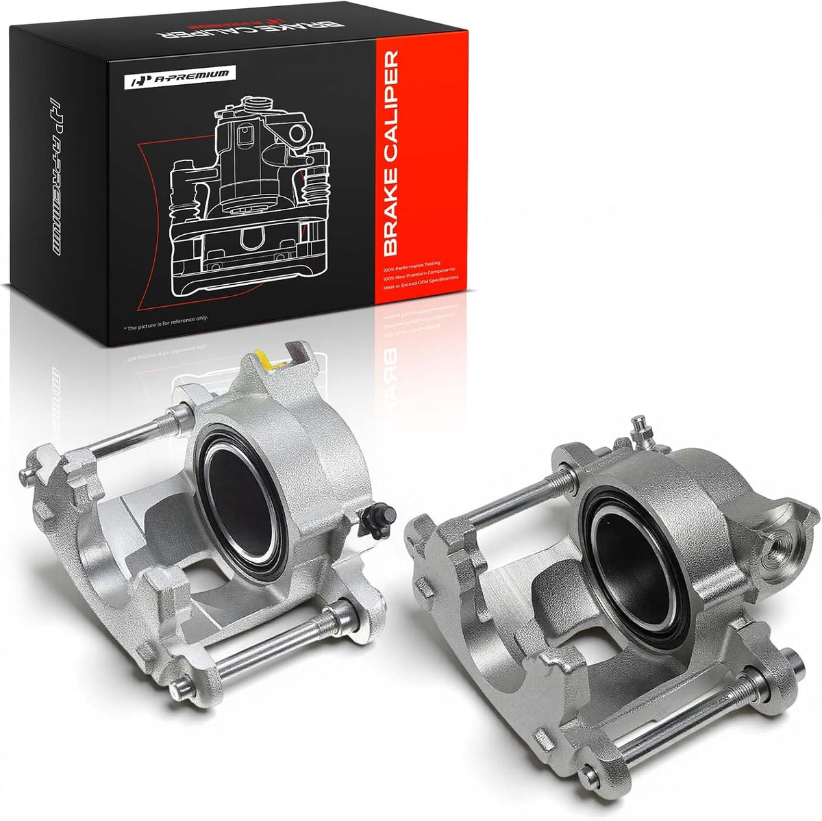 A-Premium Front Left and Right Side Disc Brake Caliper without Bracket