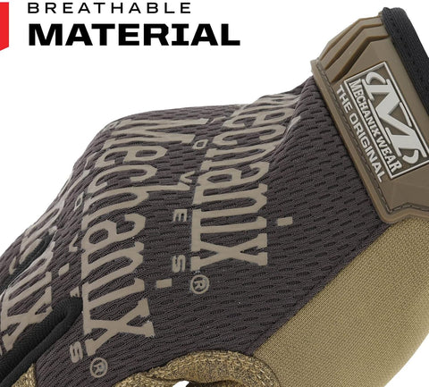 Mechanix Wear The Original Work Gloves Brown Large