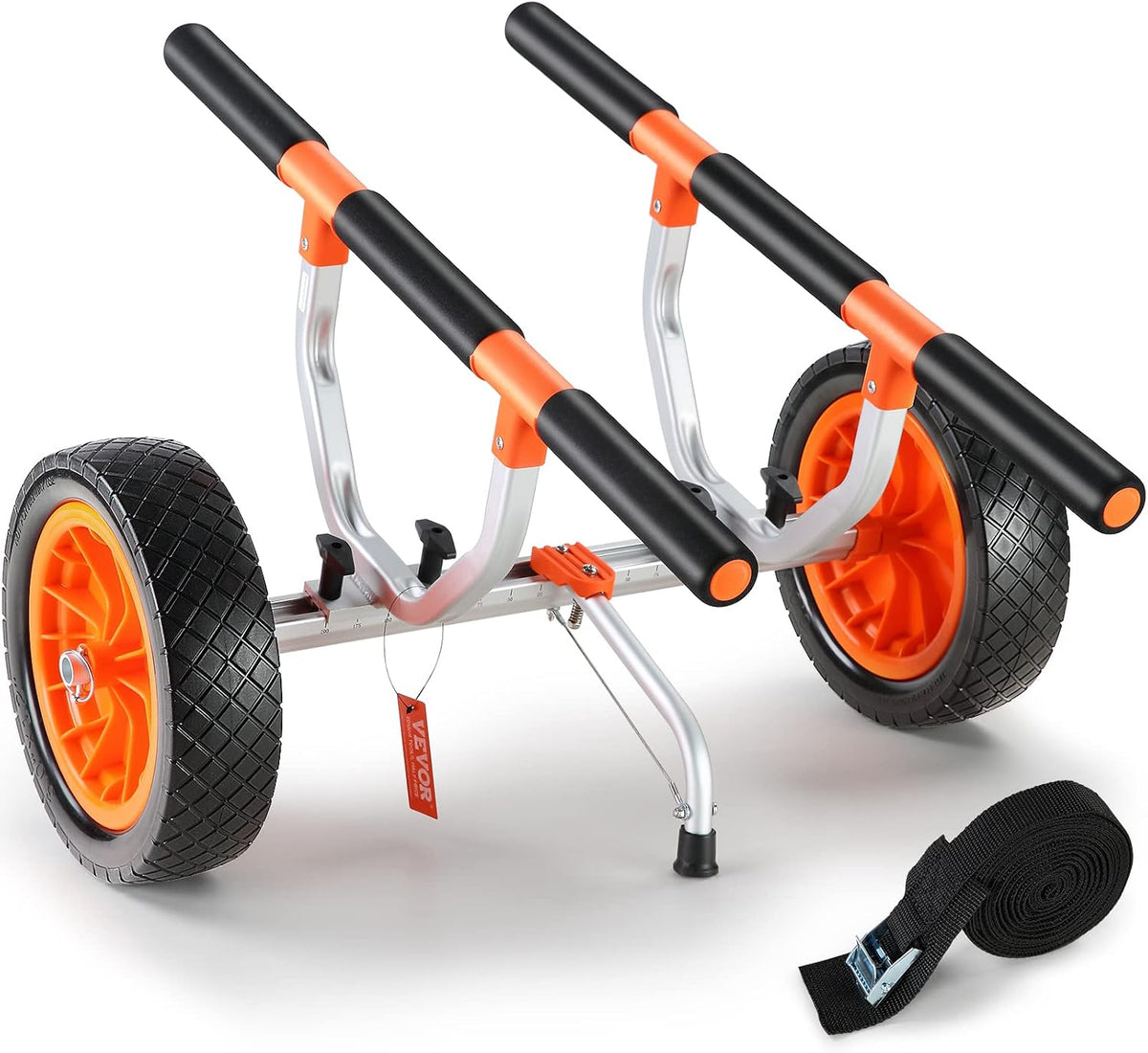 VEVOR Kayak Cart, Heavy Duty 450 lbs Load Capacity, 12'' Solid Tires