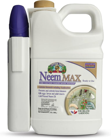 Bonide Captain Jack's Neem Max Ready-to-Use Spray, 64 oz