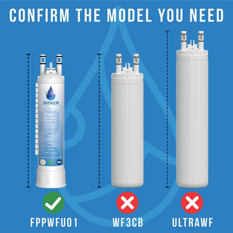 FPPWFU01 & PAULTRA2 Water & Air Filter replacement 2+2 Combo