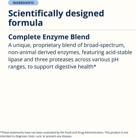 Metagenics SpectraZyme Enzyme Complex, 180 Capsules