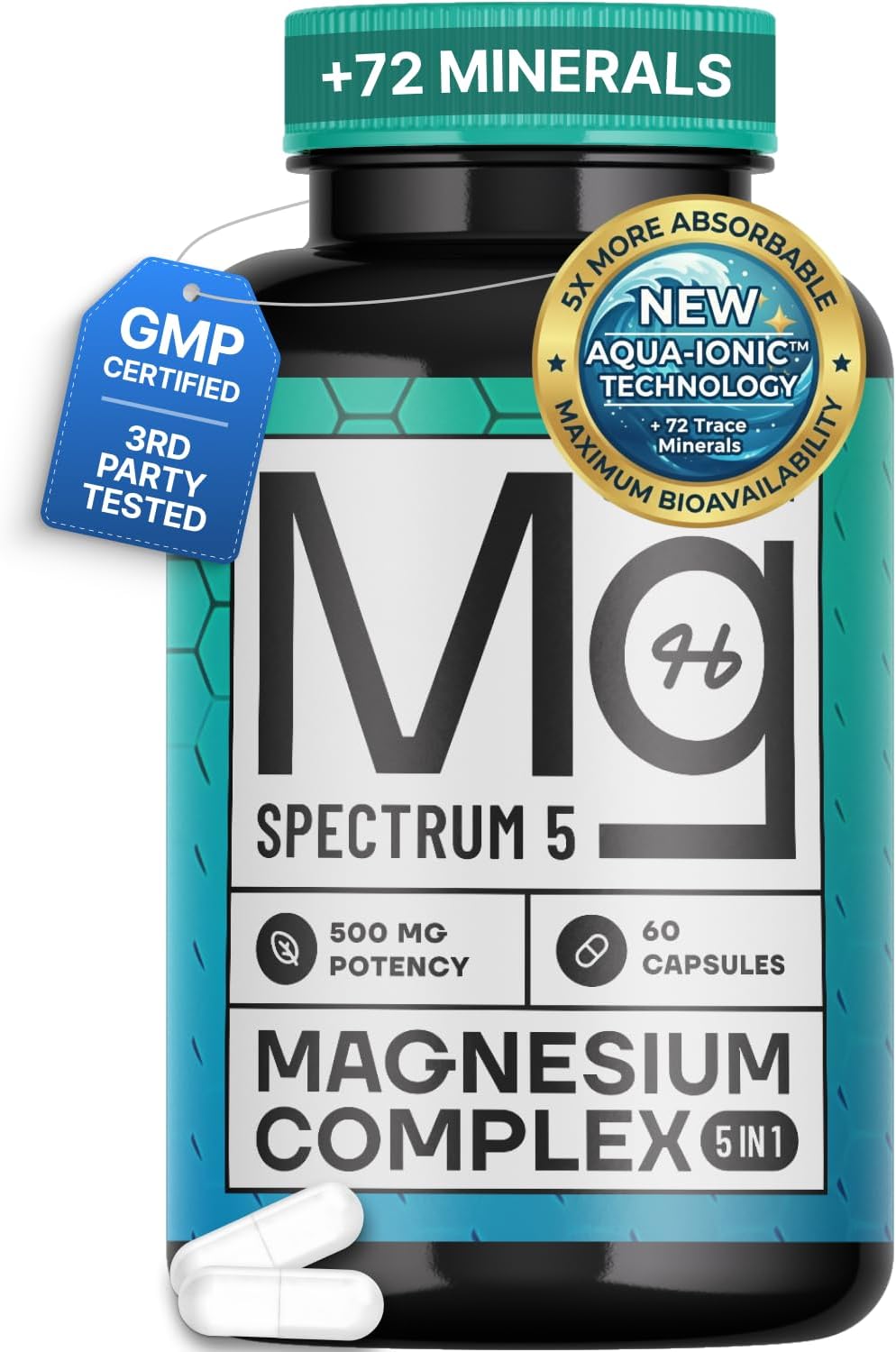 Spectrum 5 Magnesium | 5-in-1 Complex