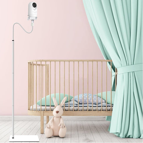 Baby Monitor Floor Stand Holder Mount Compactible for Nanit Pro & Flex Stand,Infant Optics DXR-8 Pro,VTech,Momcozy,HelloBaby,VAVA,nooie IPC100,Motorola VM75/VM50G/VM44
