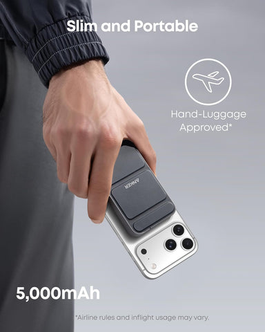 Anker 622 Magnetic Power Bank, 5,000mAh Foldable Wireless Portable Charger
