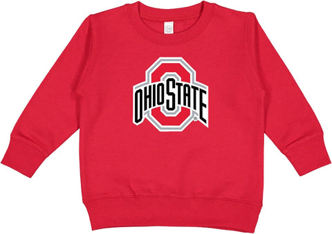 Ohio State Buckeyes LOGO Baby/Toddler Boys and Girls Crewneck Sweatshirt