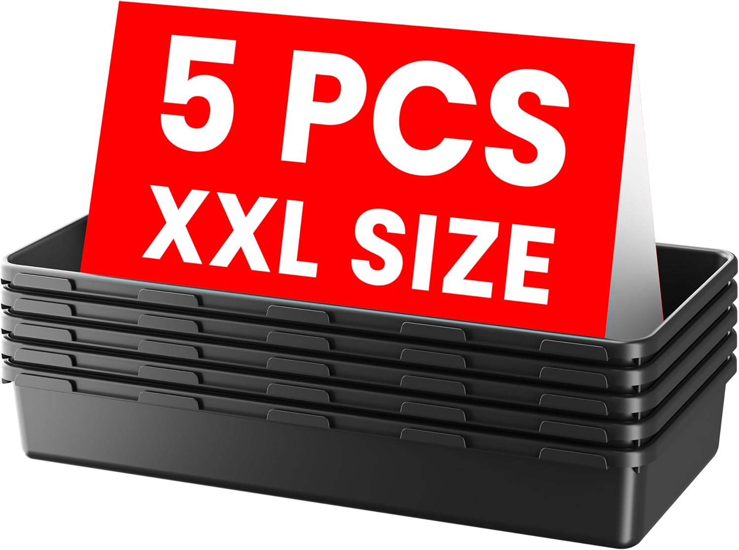 A-LuGei 【𝗫𝗟 𝟱𝗽𝗰𝘀】 Tool Box Organizer Garage Organization and Storage