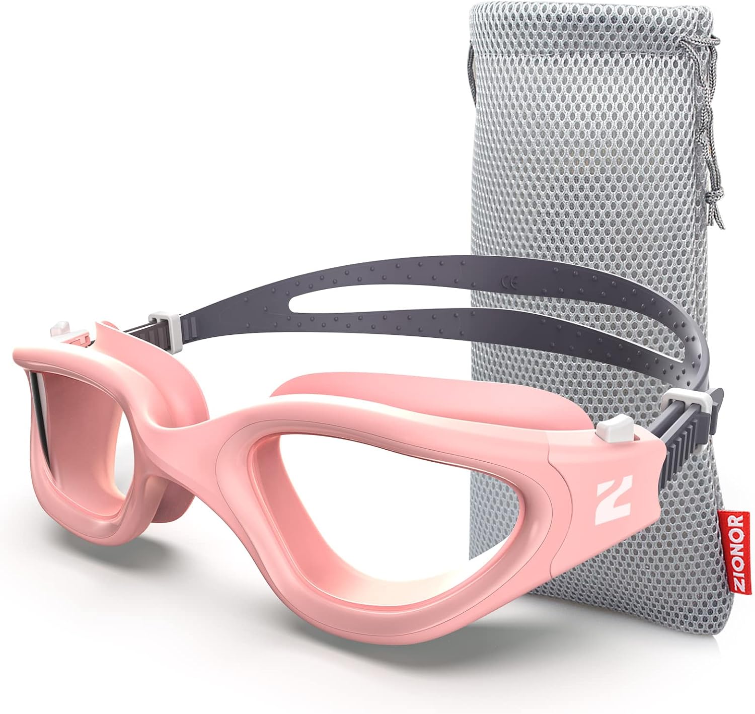 ZIONOR Swim Goggles, G1 SE Swimming Goggles Anti-Fog for Adult Men Women