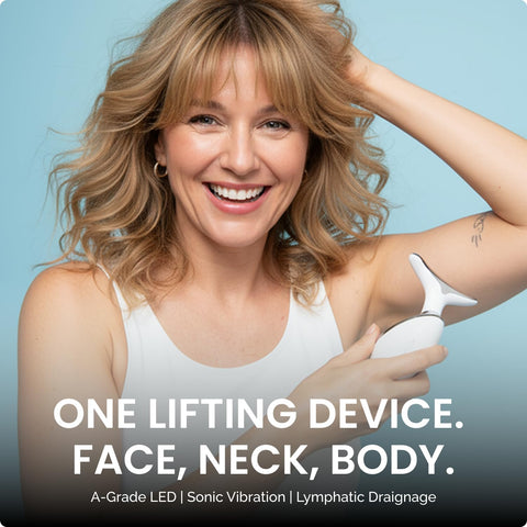 MyoGlow Arm Lifting Device, NoTox Peptide + 5% Niacinamide Serum Set