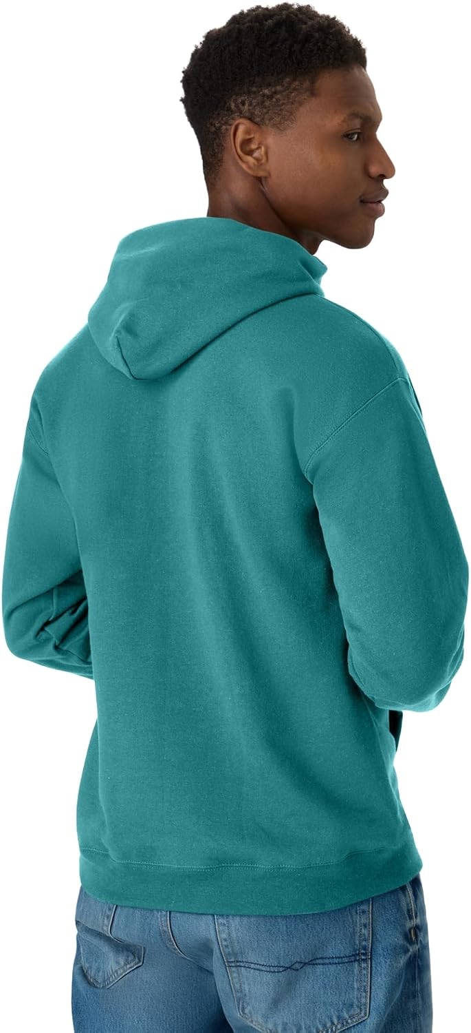 Hanes Men's Hoodie - EcoSmart Fleece Hooded Sweatshirt for Men & Women - Midweight Fleece - Big & Tall Available