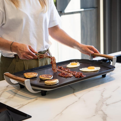 BOSKA Electric Griddle Pro - Large Indoor Griddle, Flat Top, 14 x 22 inch