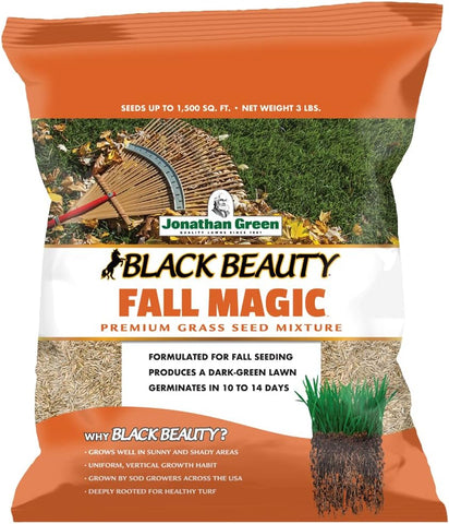 Jonathan Green Black Beauty Fall Magic Grass Seed - 25 lb