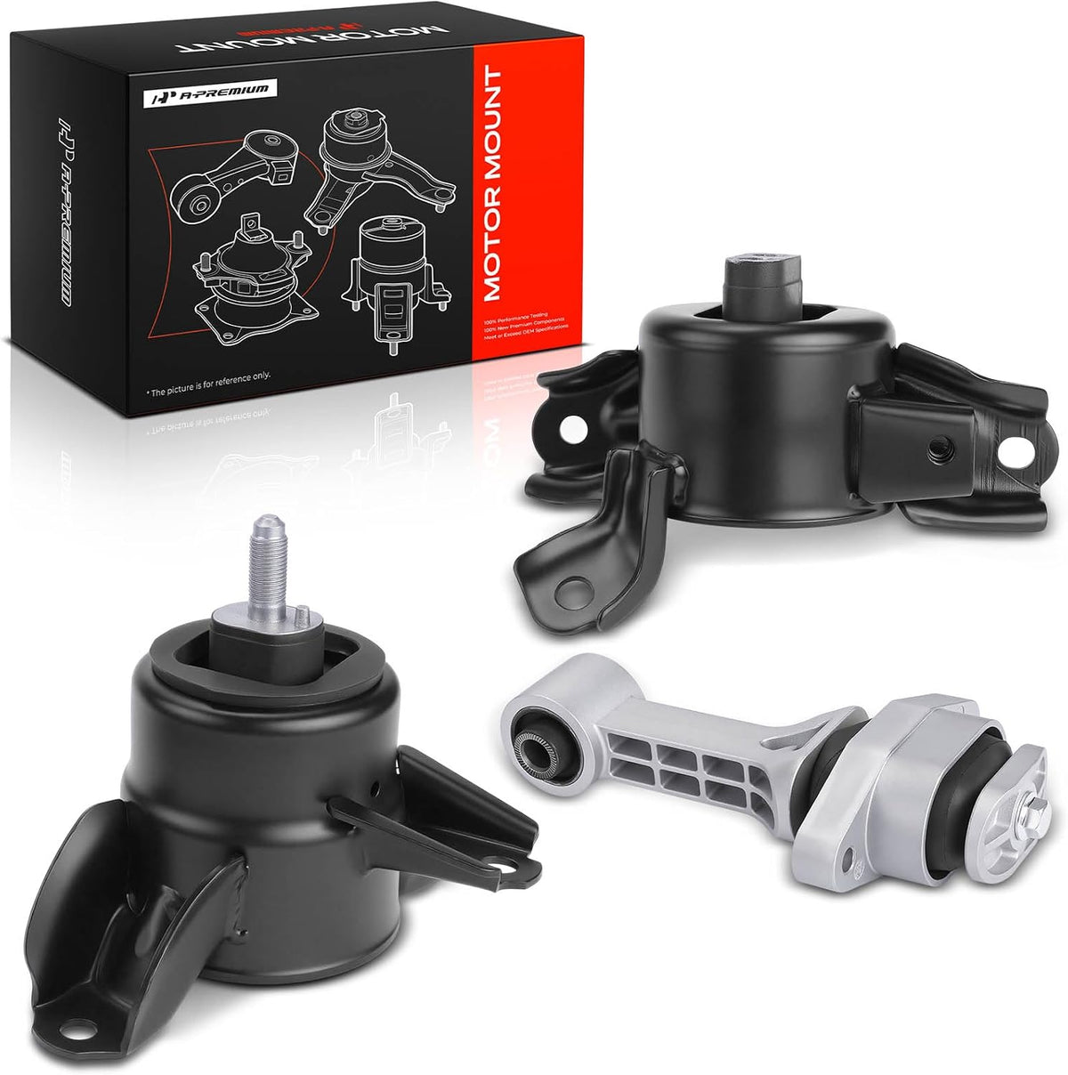 A-Premium Engine Motor and Transmission Mount Kit, with Torque Strut Mount
