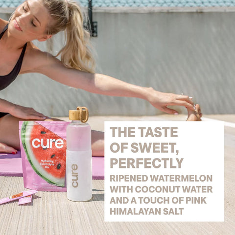 Cure Hydration - Electrolyte Drink Powder Watermelon 14 Packets