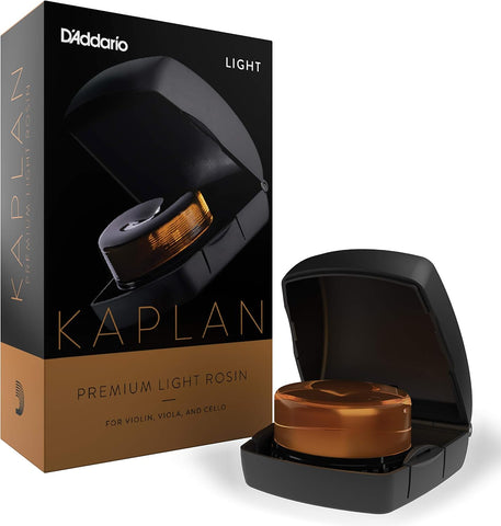 D'Addario Kaplan Premium Rosin with Case, Light