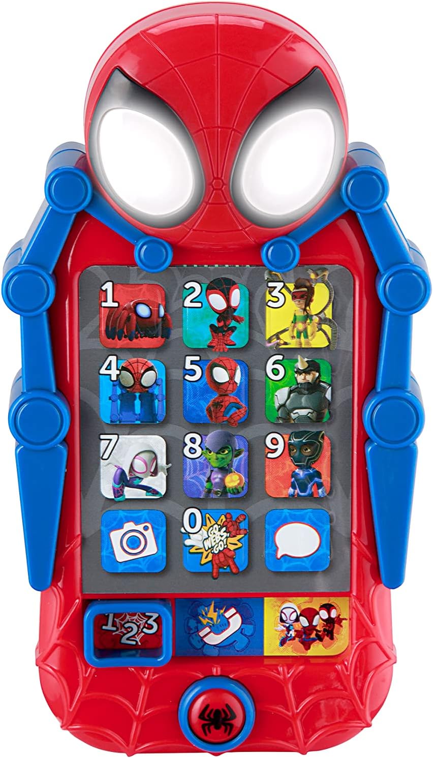 Spidey and His Amazing Friends Toy Phone for Toddler with Learning Games