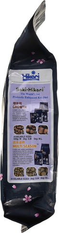 Saki-Hikari 4.4-Pound Multi-Season Floating Pellets for Pets, Medium