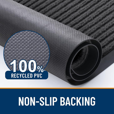 OLANLY Front Door Mat 29.5x17, Waterproof Heavy-Duty Indoor Outdoor Doormat